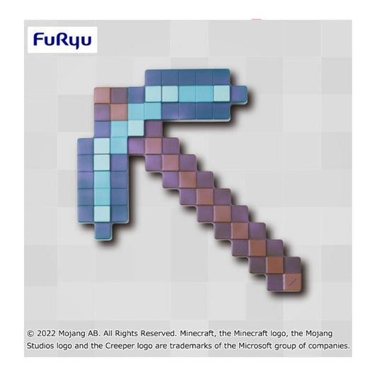 FIGURINE MINECRAFT - ENCHANTED PICKAXE VER. - FURYU Flo'Kaze