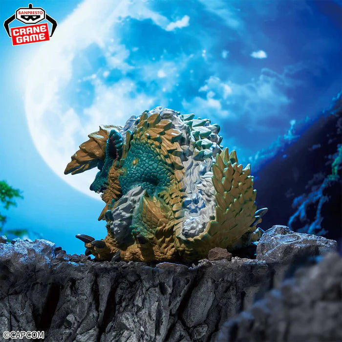 FIGURINE MONSTER HUNTER - THUNDER WOLF WYVERN ZINOGRE SEATED BEASTS - BANPRESTO Flo'Kaze