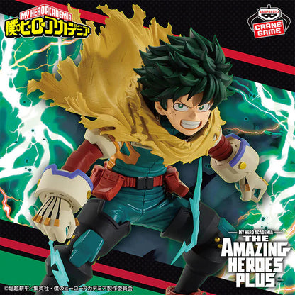 FIGURINE MY HERO ACADEMIA - IZUKU MIDORIYA THE AMAZING HEROES PLUS VOL.2 - BANPRESTO Flo'Kaze
