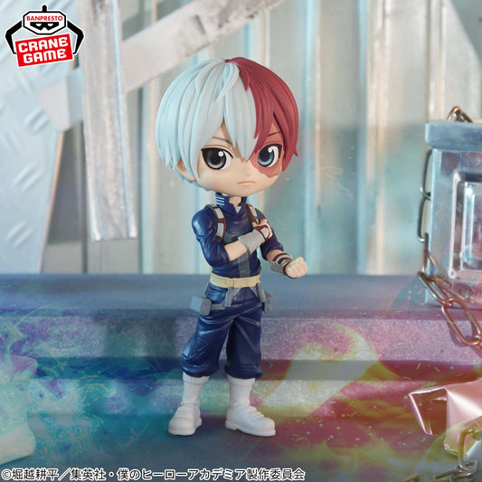 FIGURINE MY HERO ACADEMIA - QPOSKET TODOROKI SHOTO VER.2 - BANPRESTO Flo'Kaze
