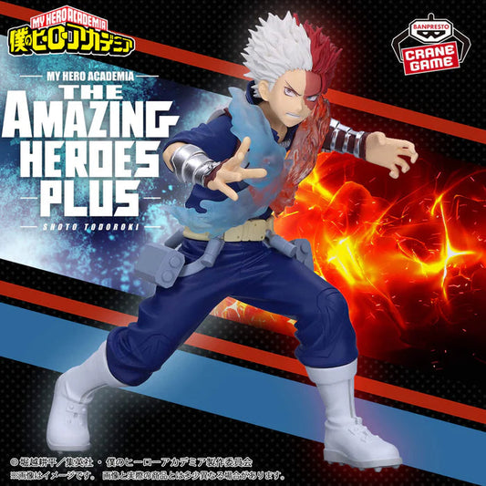 FIGURINE MY HERO ACADEMIA - TODOROKI SHOTO THE AMAZING HEROES PLUS - BANPRESTO Flo'Kaze