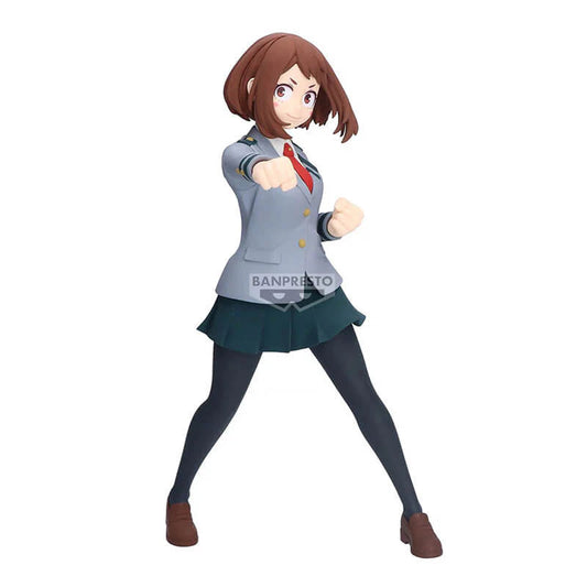 FIGURINE MY HERO ACADEMIA - URARAKA OCHACO GLITTER & GLAMOURS SCHOOL UNIFORM - BANPRESTO Flo'Kaze