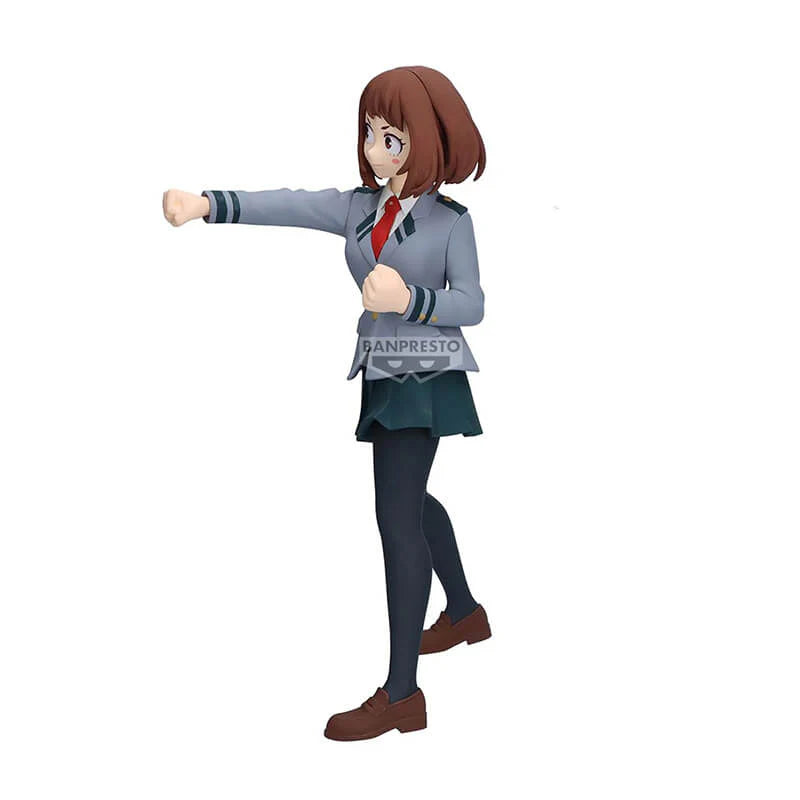 FIGURINE MY HERO ACADEMIA - URARAKA OCHACO GLITTER & GLAMOURS SCHOOL UNIFORM - BANPRESTO Flo'Kaze