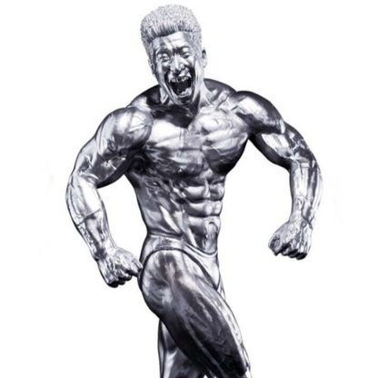 FIGURINE  NAKAYAMA KINNIKUN - NAKAYAMA KINNIKUN (SILVER) MUSCLE STARS PIECE - BANPRESTO Flo'Kaze