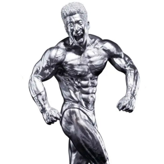 FIGURINE  NAKAYAMA KINNIKUN - NAKAYAMA KINNIKUN (SILVER) MUSCLE STARS PIECE - BANPRESTO Flo'Kaze