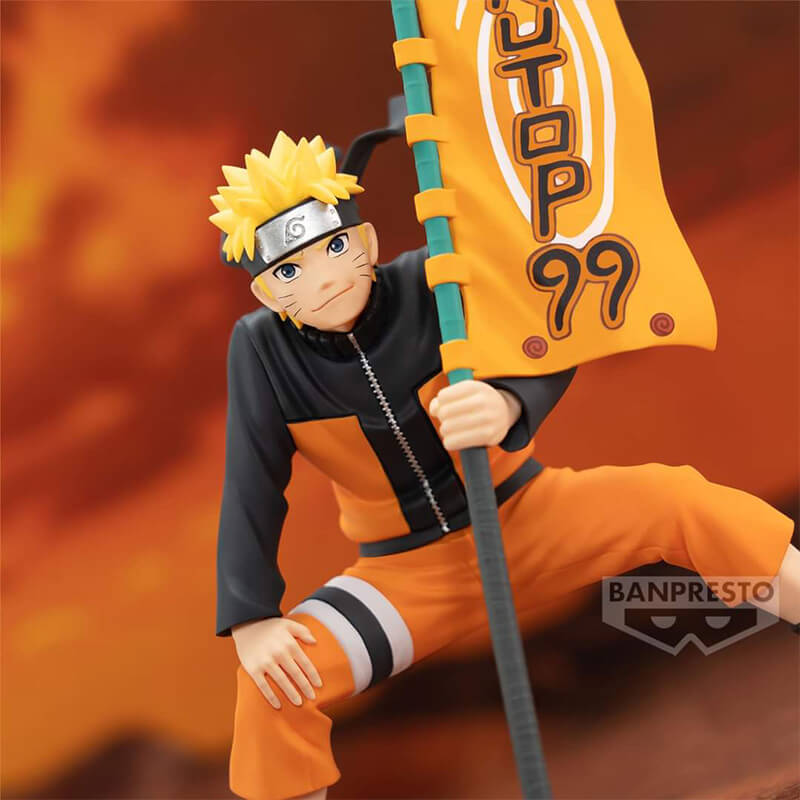 FIGURINE NARUTO SHIPPUDEN - UZUMAKI NARUTO NARUTOP99 - BANPRESTO Flo'Kaze