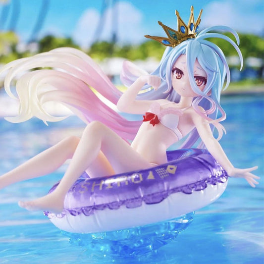FIGURINE NO GAME NO LIFE - SHIRO AQUA FLOAT GIRLS - TAITO Flo'Kaze