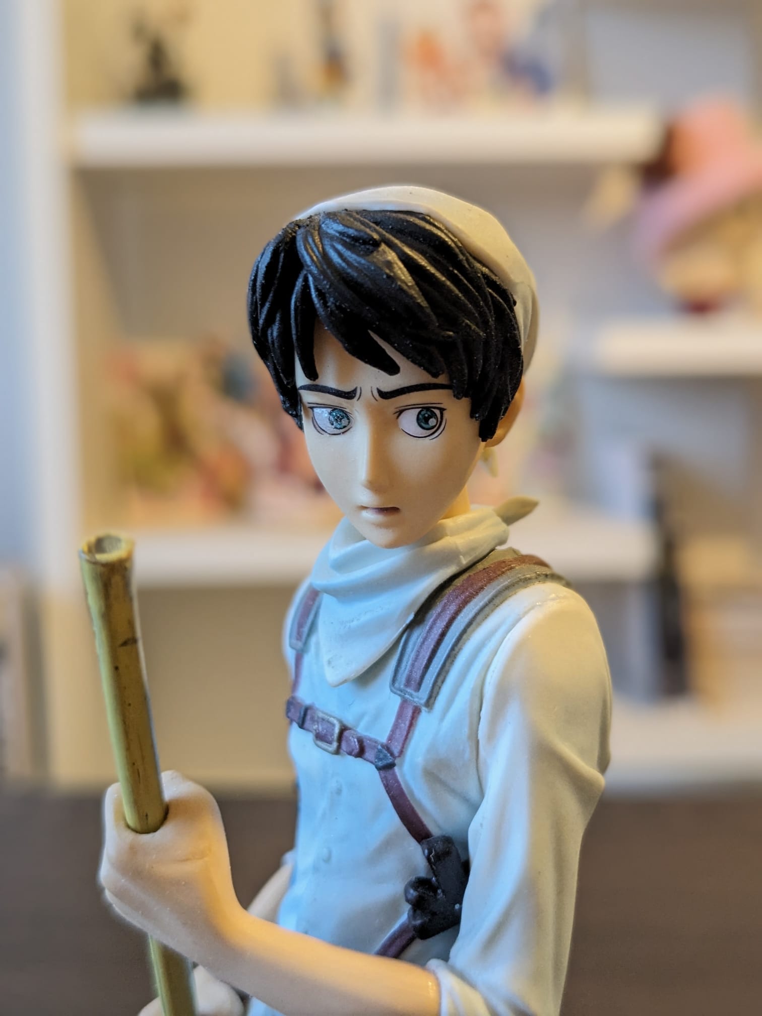 FIGURINE OCCASION ATTAQUE DES TITANS - JEAGER EREN CLEANING - BANPRESTO - Flo'Kaze