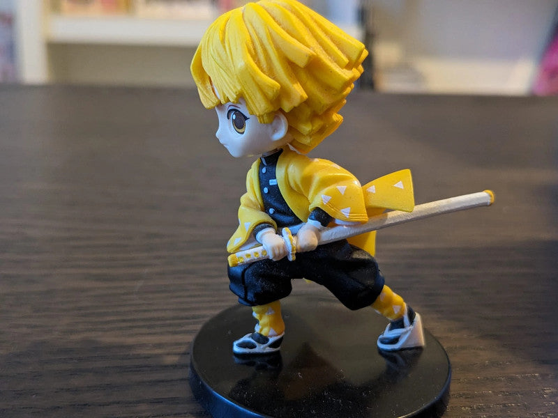 FIGURINE OCCASION DEMON SLAYER - QPOSKET PETIT ZENITSU AGATSUMA VOL.1 - BANPRESTO - Flo'Kaze