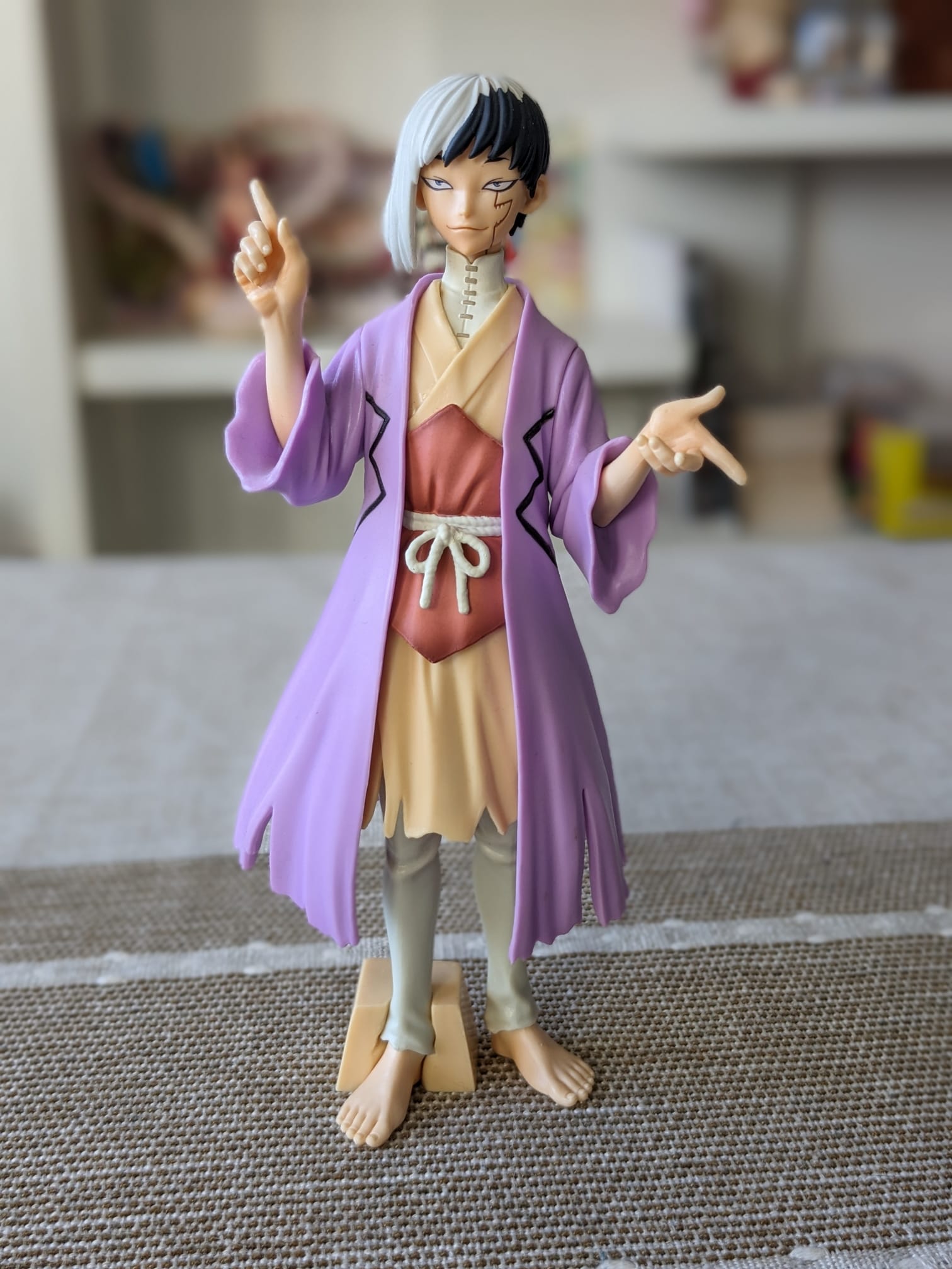 FIGURINE OCCASION DR.STONE - GEN ASAGIRI STONE WORLD - BANPRESTO - Flo'Kaze