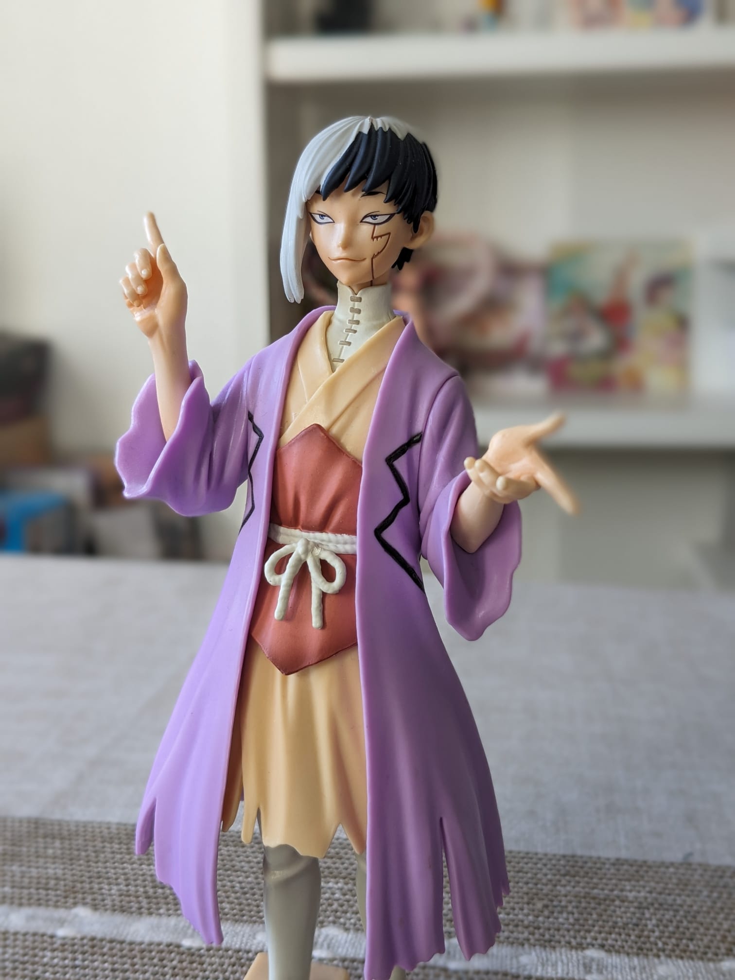 FIGURINE OCCASION DR.STONE - GEN ASAGIRI STONE WORLD - BANPRESTO - Flo'Kaze