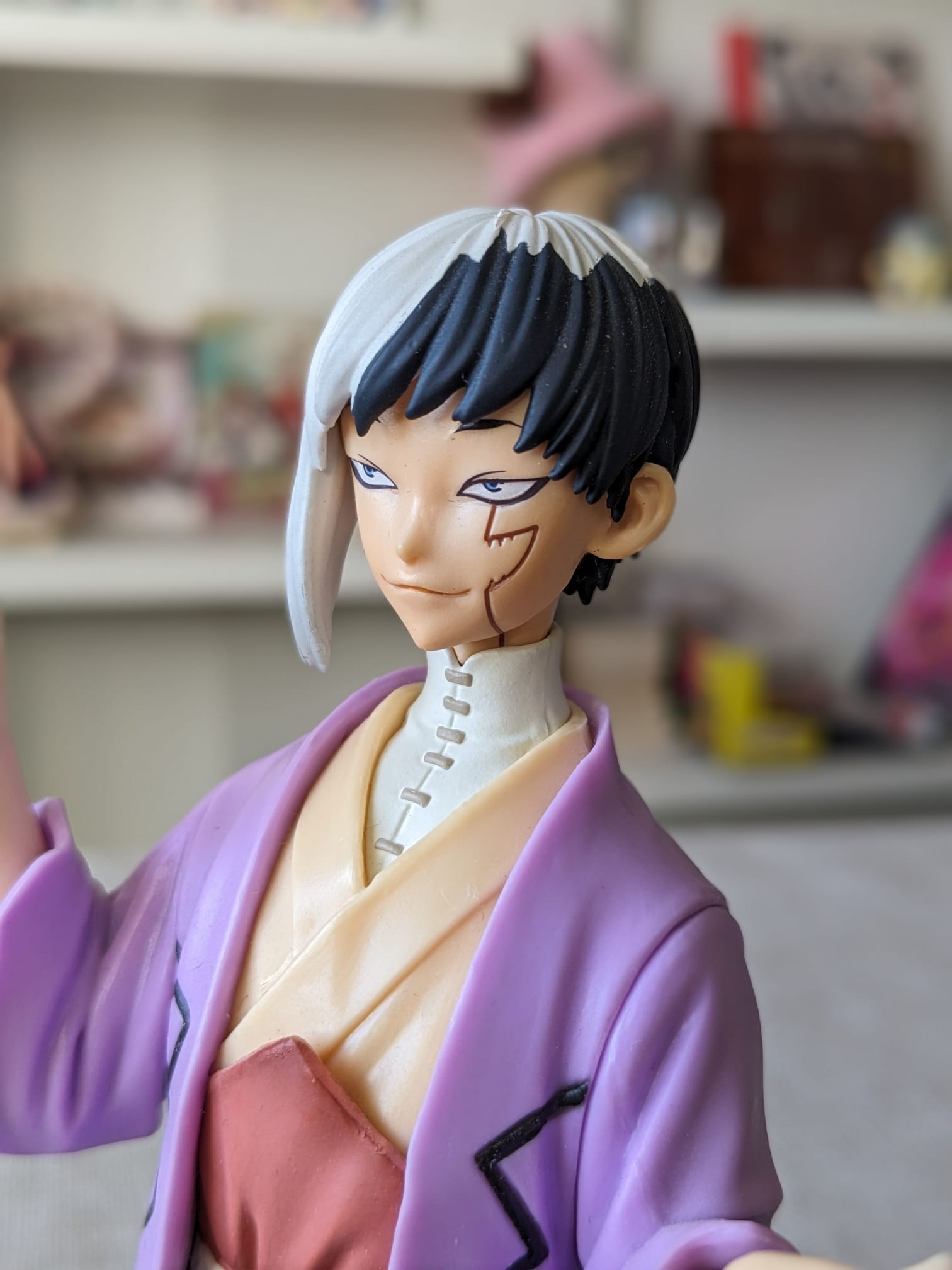 FIGURINE OCCASION DR.STONE - GEN ASAGIRI STONE WORLD - BANPRESTO - Flo'Kaze