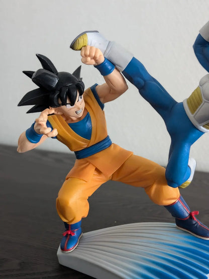 FIGURINE OCCASION DRAGON BALL DAIMA - SON GOKU VS VEGETA LOT E - ICHIBAN KUJI Flo'Kaze