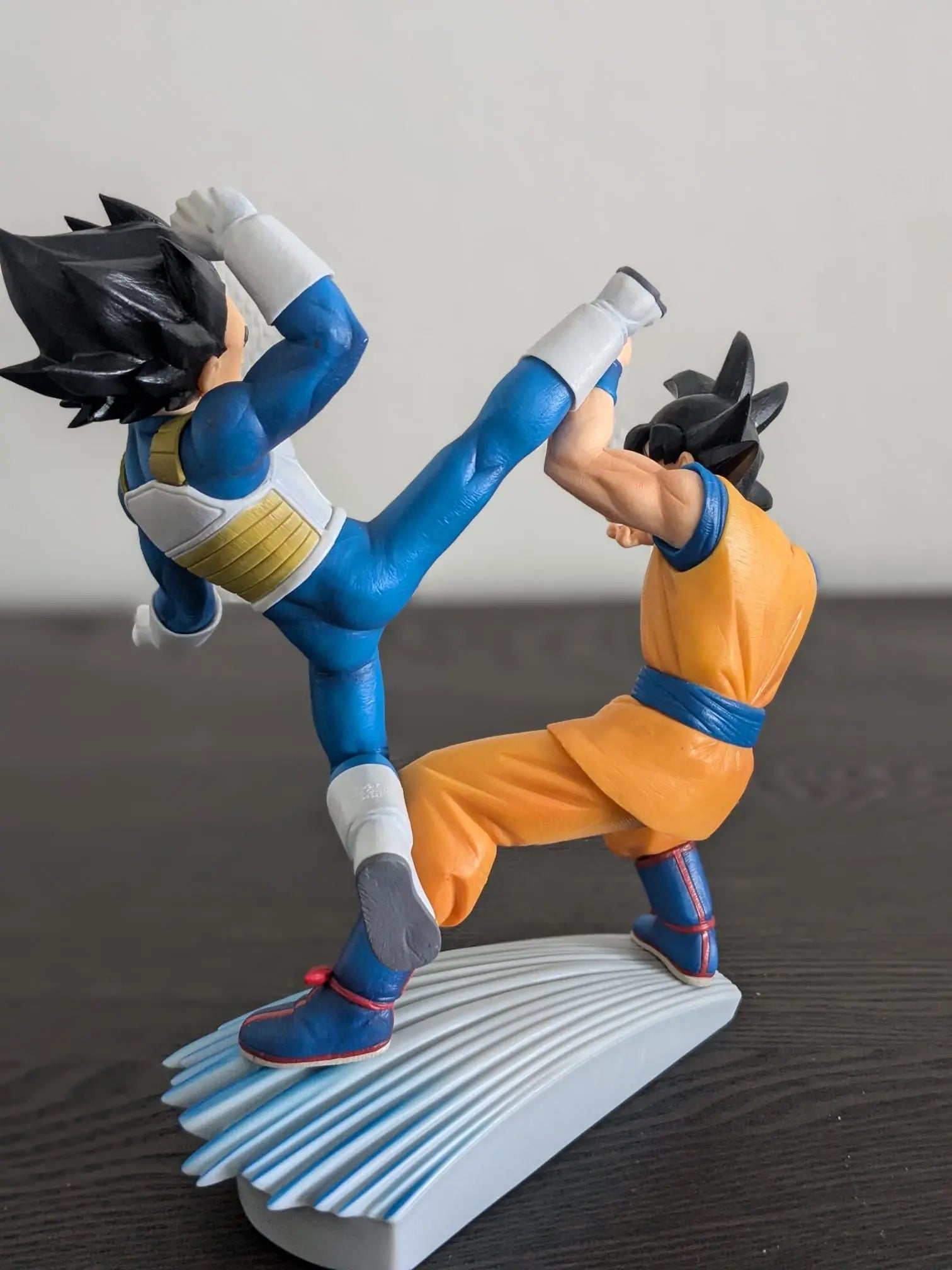 FIGURINE OCCASION DRAGON BALL DAIMA - SON GOKU VS VEGETA LOT E - ICHIBAN KUJI Flo'Kaze