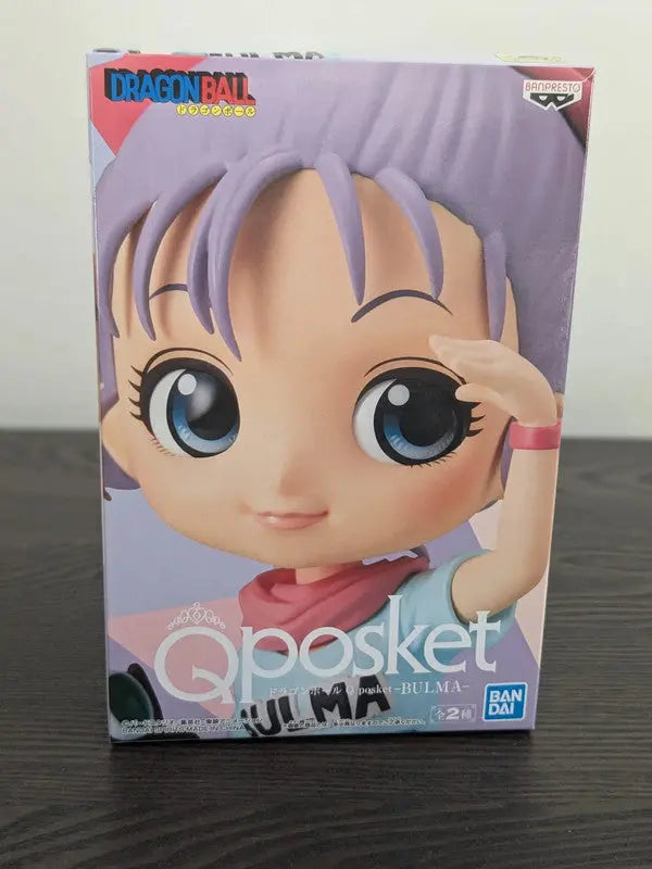 FIGURINE OCCASION DRAGON BALL - QPOSKET BULMA VER.B - BANPRESTO Flo'Kaze
