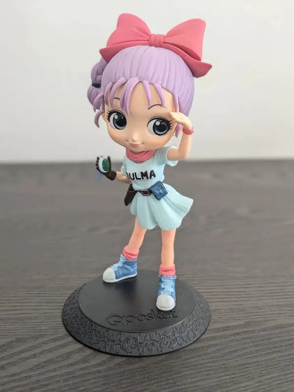 FIGURINE OCCASION DRAGON BALL - QPOSKET BULMA VER.B - BANPRESTO Flo'Kaze