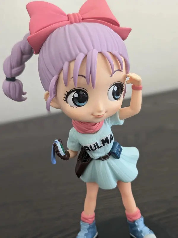 FIGURINE OCCASION DRAGON BALL - QPOSKET BULMA VER.B - BANPRESTO Flo'Kaze