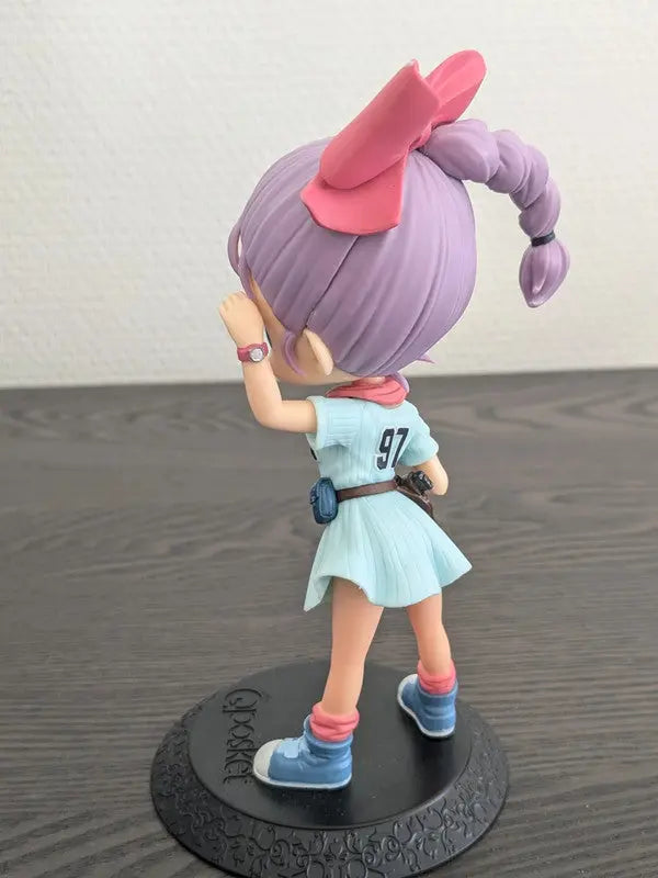 FIGURINE OCCASION DRAGON BALL - QPOSKET BULMA VER.B - BANPRESTO Flo'Kaze