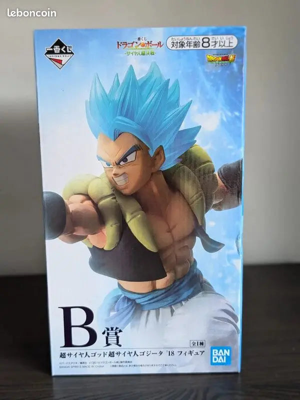FIGURINE OCCASION DRAGON BALL SUPER - GOGETA SUPER SAIYAN GOD DECISIVE BATTLE LOT B - ICHIBAN KUJI Flo'Kaze