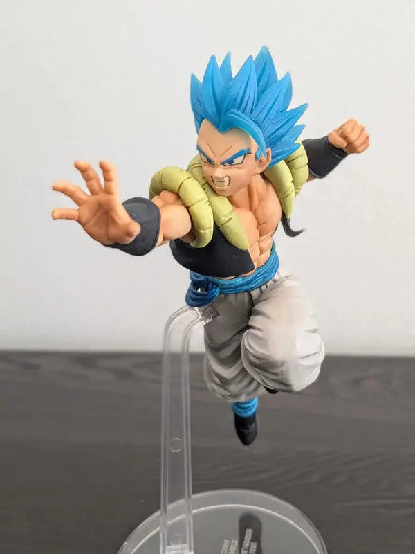 FIGURINE OCCASION DRAGON BALL SUPER - GOGETA SUPER SAIYAN GOD DECISIVE BATTLE LOT B - ICHIBAN KUJI Flo'Kaze