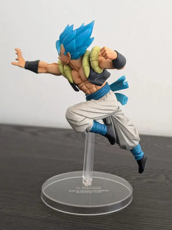 FIGURINE OCCASION DRAGON BALL SUPER - GOGETA SUPER SAIYAN GOD DECISIVE BATTLE LOT B - ICHIBAN KUJI Flo'Kaze