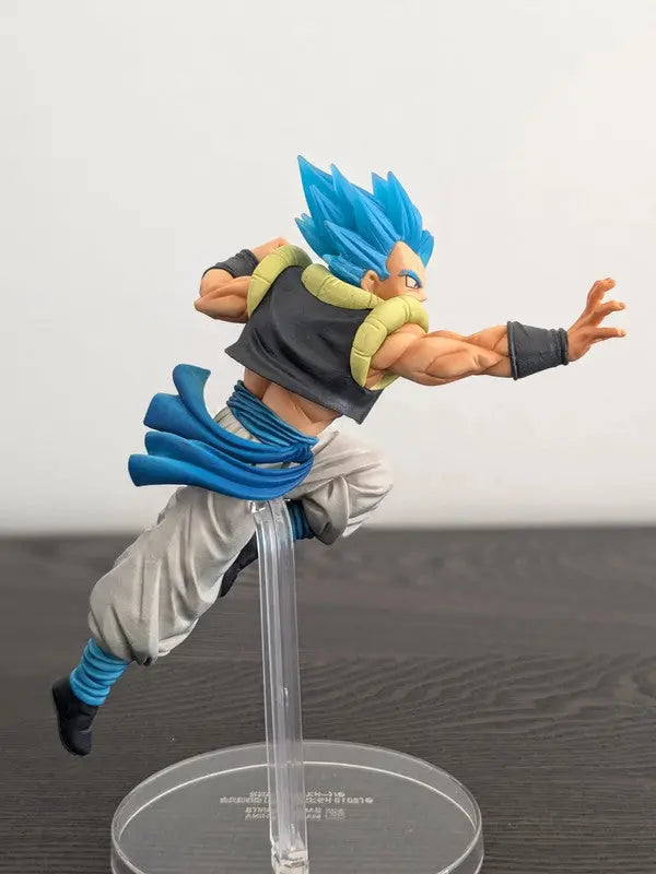 FIGURINE OCCASION DRAGON BALL SUPER - GOGETA SUPER SAIYAN GOD DECISIVE BATTLE LOT B - ICHIBAN KUJI Flo'Kaze