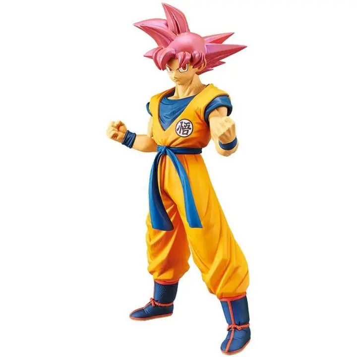 FIGURINE OCCASION DRAGON BALL SUPER - SON GOKU SUPER SAIYAN GOD CHOKIBU YIDEN - BANPRESTO Flo'Kaze