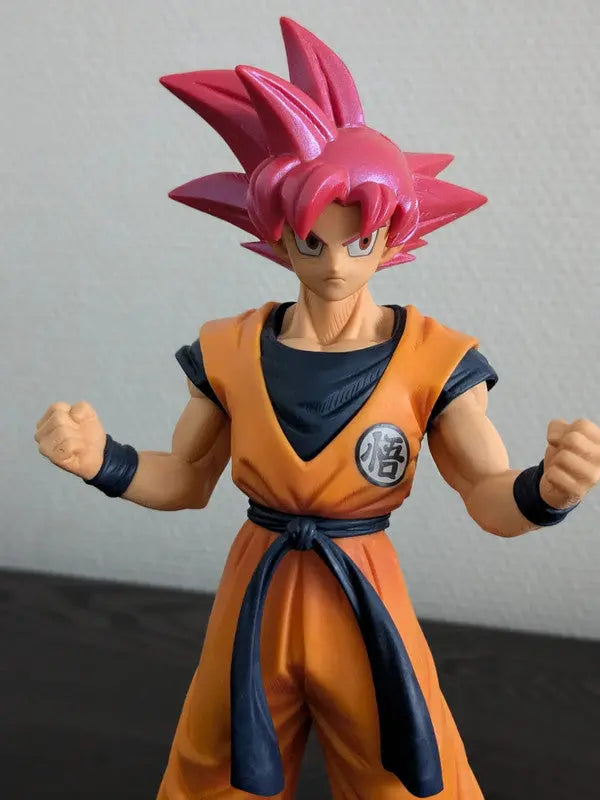 FIGURINE OCCASION DRAGON BALL SUPER - SON GOKU SUPER SAIYAN GOD CHOKIBU YIDEN - BANPRESTO Flo'Kaze