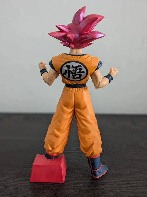 FIGURINE OCCASION DRAGON BALL SUPER - SON GOKU SUPER SAIYAN GOD CHOKIBU YIDEN - BANPRESTO Flo'Kaze