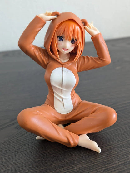 FIGURINE OCCASION LOOSE THE QUINTESSENTIAL QUINTUPLETS - NAKANO YOTSUBA RELAX TIME PAJAMAS VER. - BANPRESTO Flo'Kaze