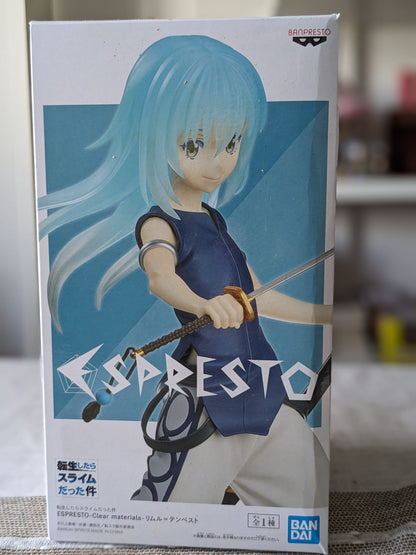 FIGURINE OCCASION MOI QUAND JE ME REINCARNE EN SLIME - LIMULE TEMPEST CLEAR MATERIALS ESPRESTO - BANPRESTO - Flo'Kaze