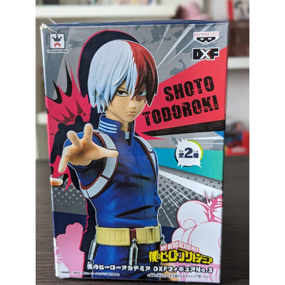 FIGURINE OCCASION MY HERO ACADEMIA - SHOTO TODOROKI DXF N°3 - BANPRESTO - Flo'Kaze