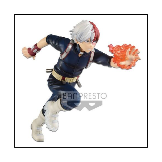 FIGURINE OCCASION MY HERO ACADEMIA - SHOTO TODOROKI ENTER THE HERO - BANPRESTO - Flo'Kaze