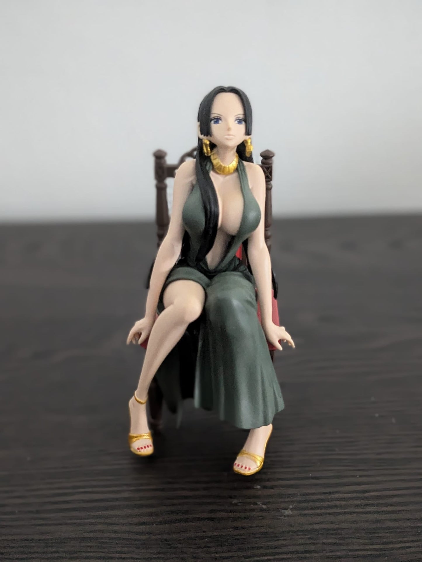 FIGURINE OCCASION ONE PIECE - BOA HANCOCK GIRLY GIRLS GREEN VER. - BANPRESTO Flo'Kaze