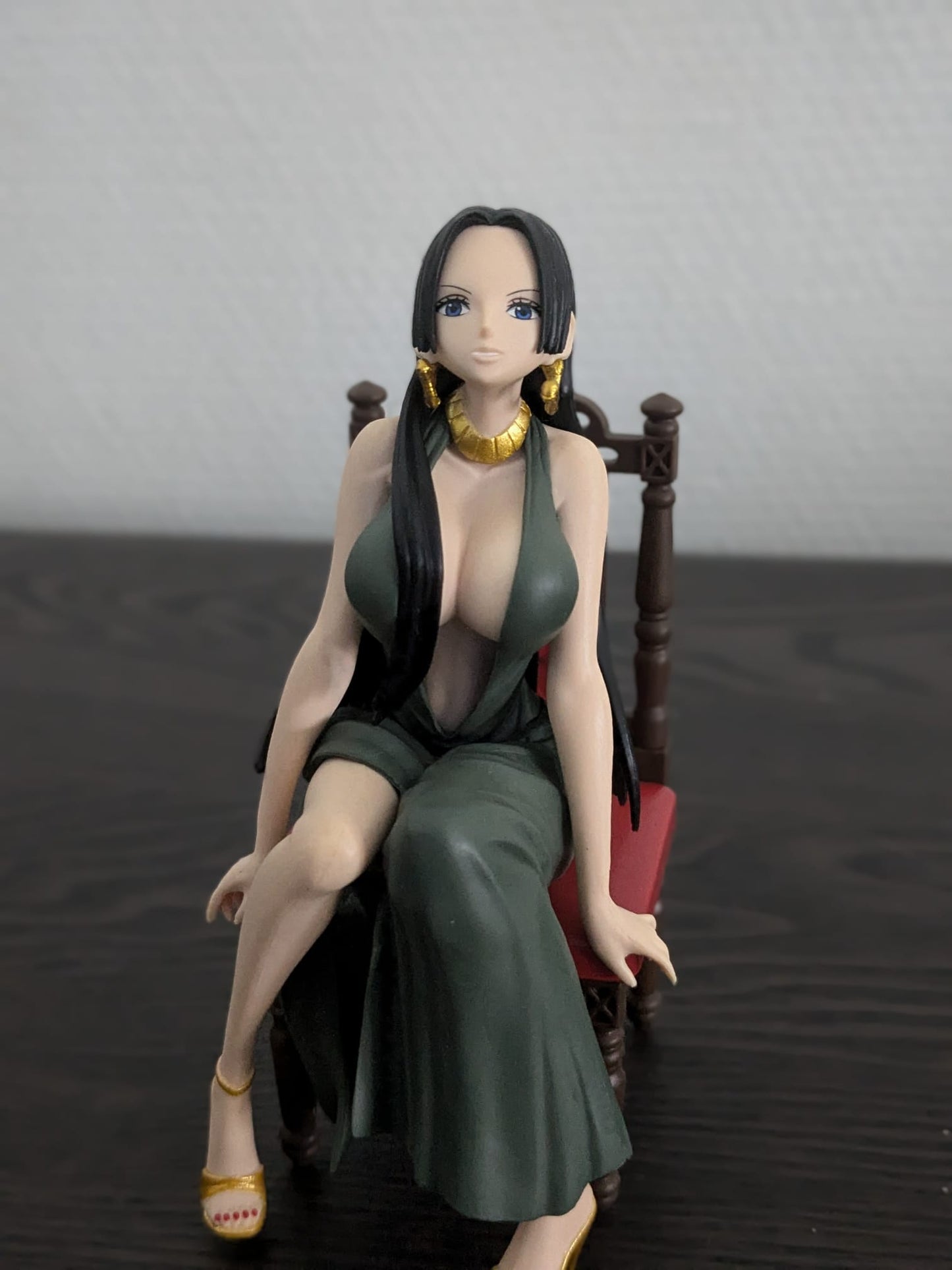 FIGURINE OCCASION ONE PIECE - BOA HANCOCK GIRLY GIRLS GREEN VER. - BANPRESTO Flo'Kaze