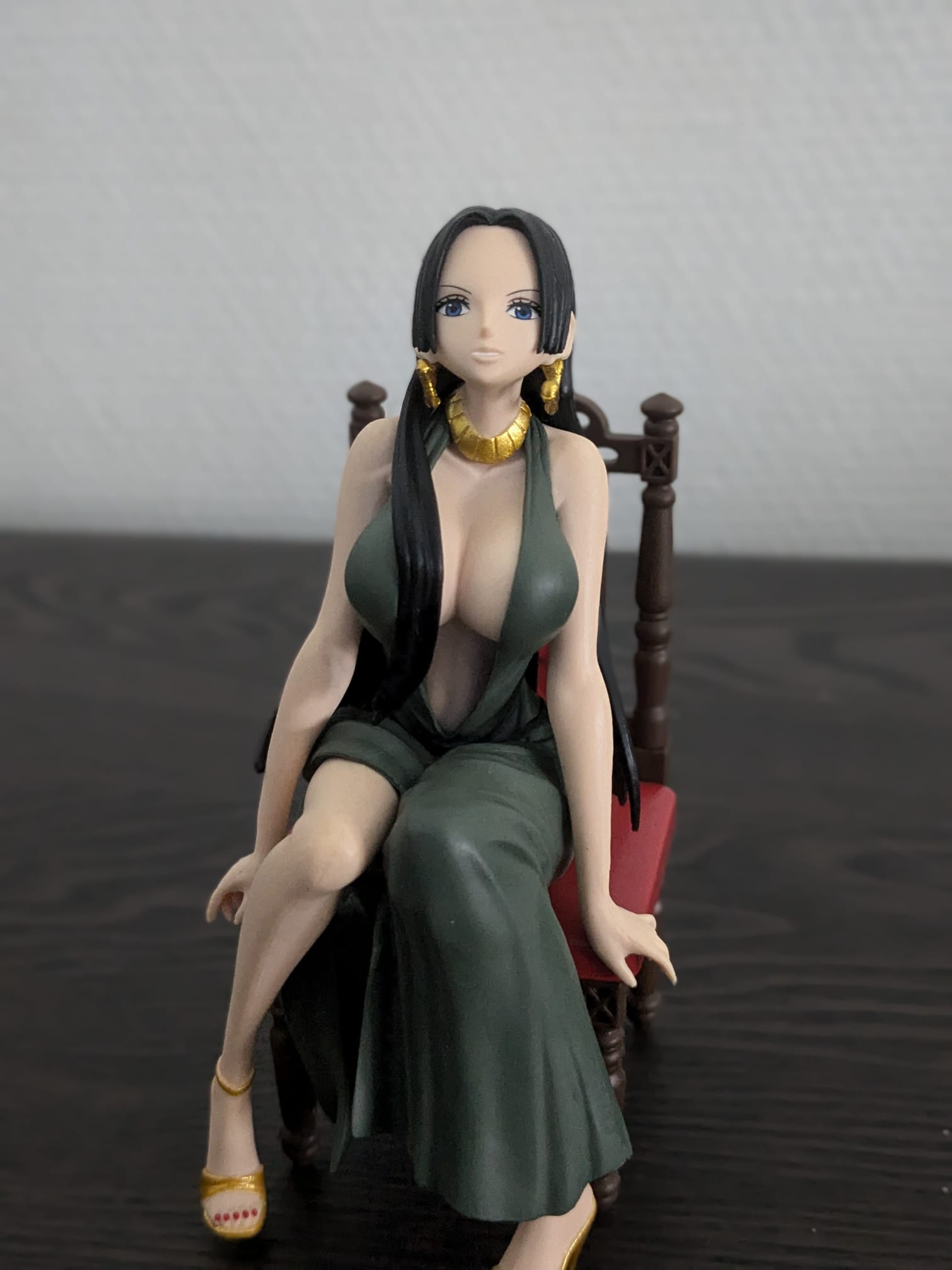 FIGURINE OCCASION ONE PIECE - BOA HANCOCK GIRLY GIRLS GREEN VER. - BANPRESTO Flo'Kaze