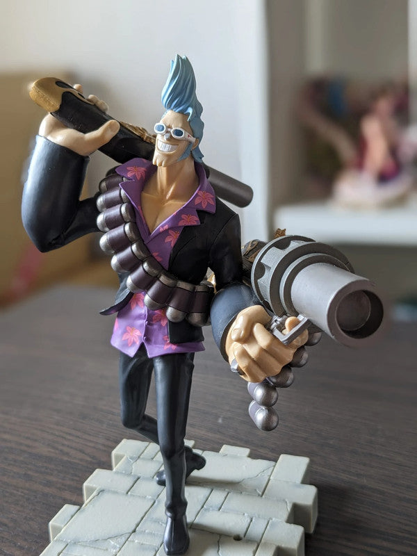 FIGURINE OCCASION ONE PIECE - FRANKY STRONG WORLD VER. LOT B - ICHIBAN KUJI - Flo'Kaze