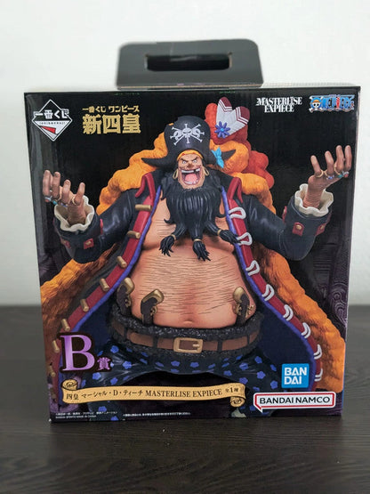 FIGURINE OCCASION ONE PIECE - MARSHALL D. TEACH BARBE NOIRE FOUR NEW EMPERORS LOT B - ICHIBAN KUJI Flo'Kaze