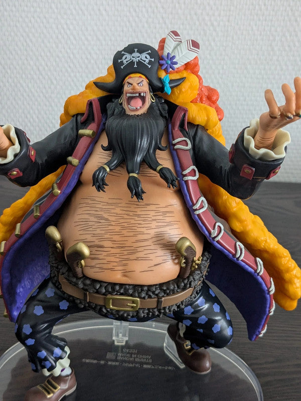 FIGURINE OCCASION ONE PIECE - MARSHALL D. TEACH BARBE NOIRE FOUR NEW EMPERORS LOT B - ICHIBAN KUJI Flo'Kaze