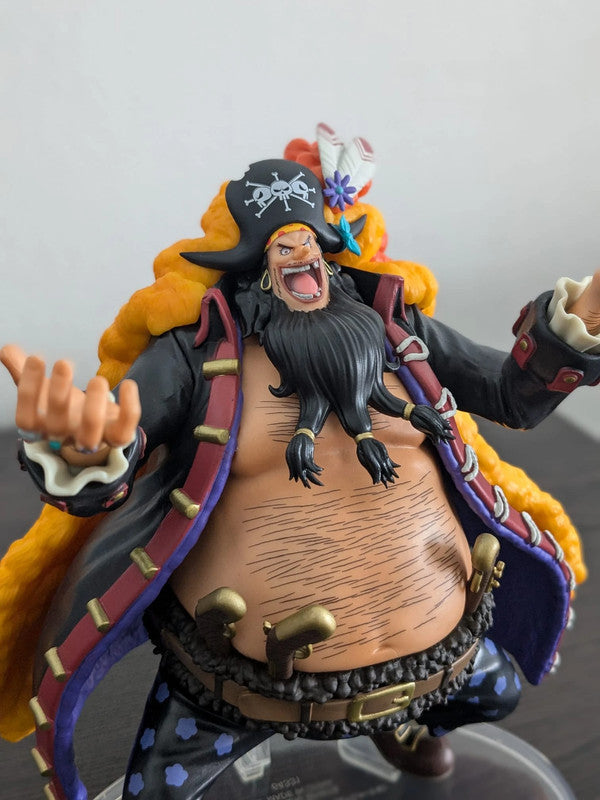 FIGURINE OCCASION ONE PIECE - MARSHALL D. TEACH BARBE NOIRE FOUR NEW EMPERORS LOT B - ICHIBAN KUJI Flo'Kaze