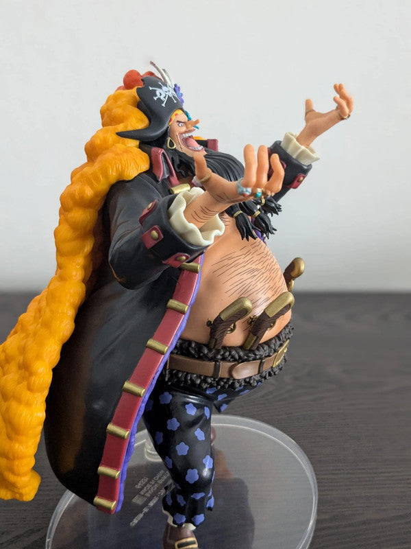 FIGURINE OCCASION ONE PIECE - MARSHALL D. TEACH BARBE NOIRE FOUR NEW EMPERORS LOT B - ICHIBAN KUJI Flo'Kaze