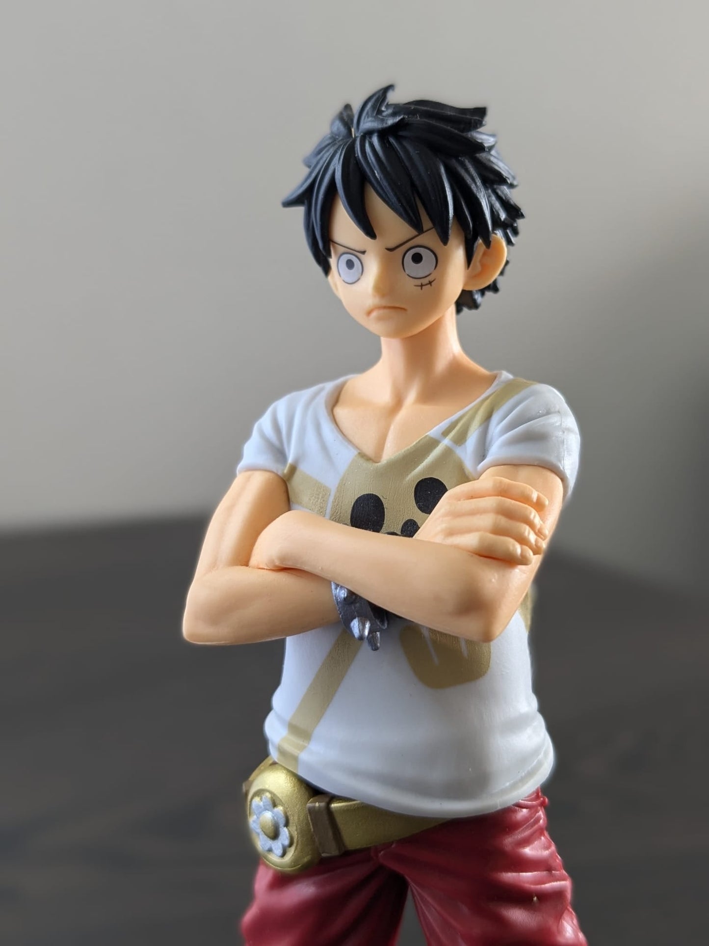 FIGURINE OCCASION ONE PIECE - MONKEY D. LUFFY DXF THE GRANDLINE MEN VOL.6 FILM RED - BANPRESTO Flo'Kaze