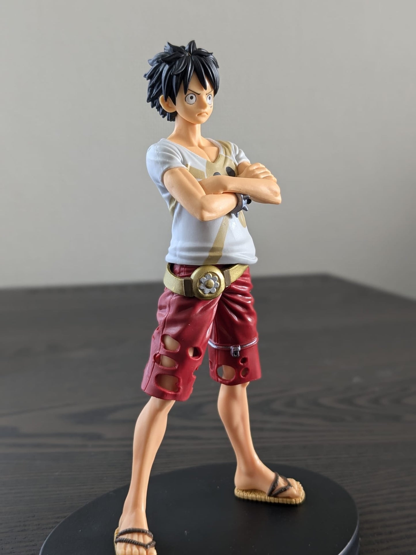 FIGURINE OCCASION ONE PIECE - MONKEY D. LUFFY DXF THE GRANDLINE MEN VOL.6 FILM RED - BANPRESTO Flo'Kaze
