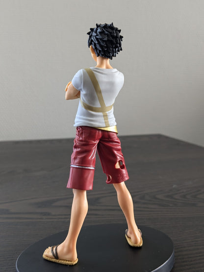 FIGURINE OCCASION ONE PIECE - MONKEY D. LUFFY DXF THE GRANDLINE MEN VOL.6 FILM RED - BANPRESTO Flo'Kaze