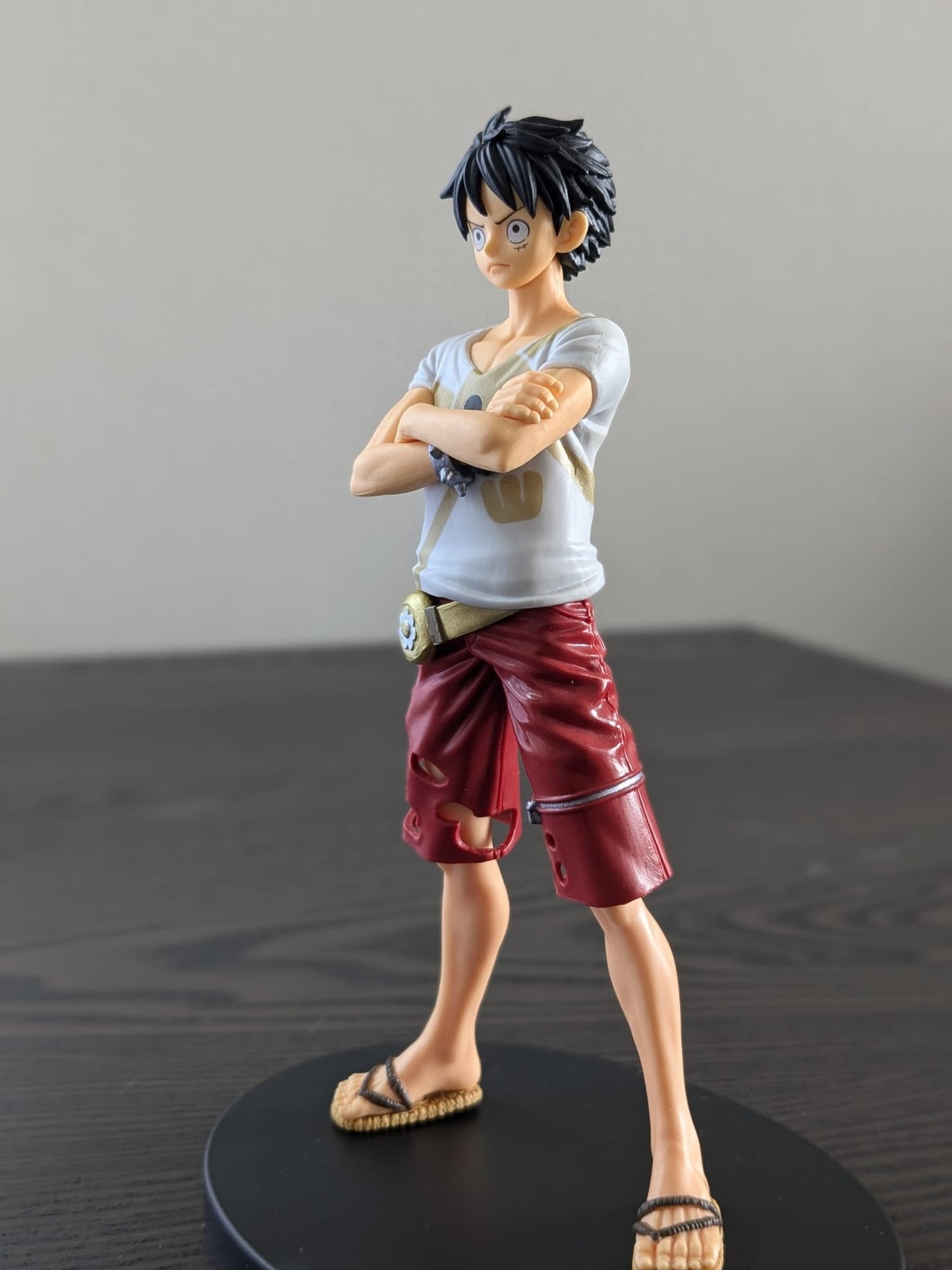 FIGURINE OCCASION ONE PIECE - MONKEY D. LUFFY DXF THE GRANDLINE MEN VOL.6 FILM RED - BANPRESTO Flo'Kaze