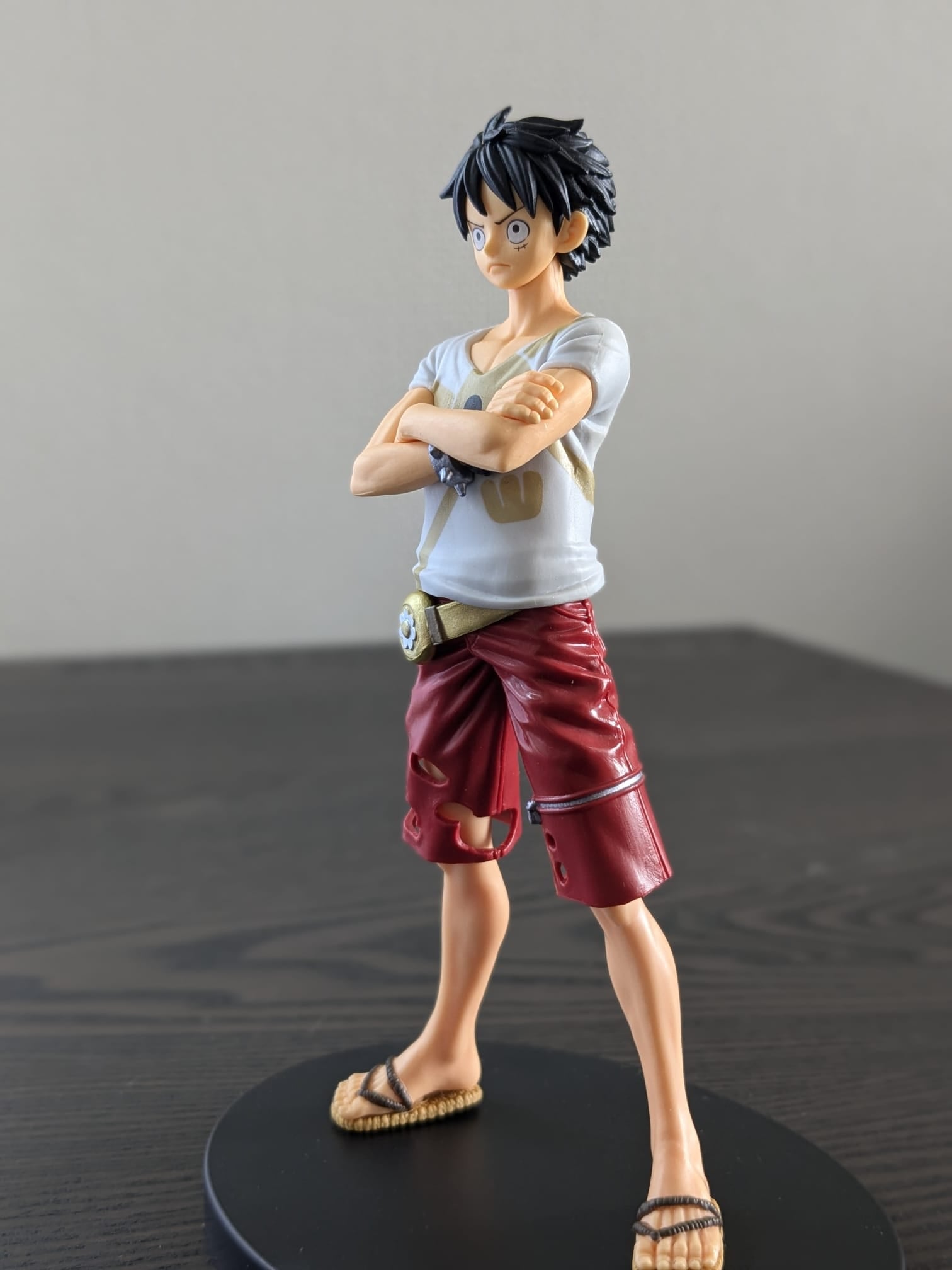 FIGURINE OCCASION ONE PIECE - MONKEY D. LUFFY DXF THE GRANDLINE MEN VOL.6 FILM RED - BANPRESTO Flo'Kaze