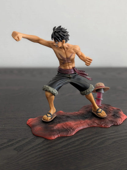 FIGURINE OCCASION ONE PIECE - MONKEY D. LUFFY MANHOOD Z MOVIE - BANPRESTO Flo'Kaze