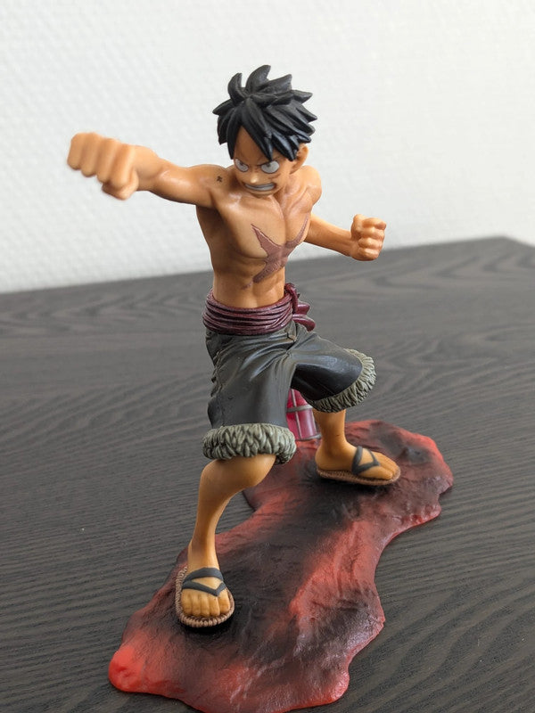 FIGURINE OCCASION ONE PIECE - MONKEY D. LUFFY MANHOOD Z MOVIE - BANPRESTO Flo'Kaze