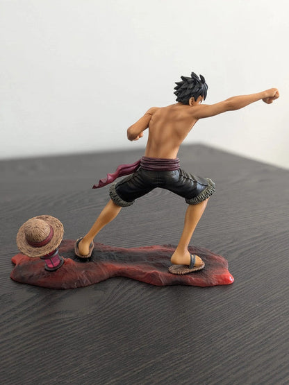 FIGURINE OCCASION ONE PIECE - MONKEY D. LUFFY MANHOOD Z MOVIE - BANPRESTO Flo'Kaze