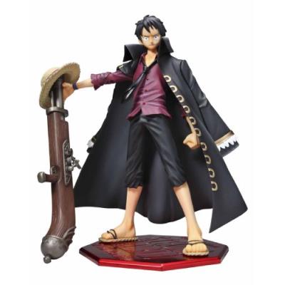 FIGURINE OCCASION ONE PIECE - MONKEY D. LUFFY PORTRAIT OF PIRATES STRONG WORLD - MEGAHOUSE - Flo'Kaze